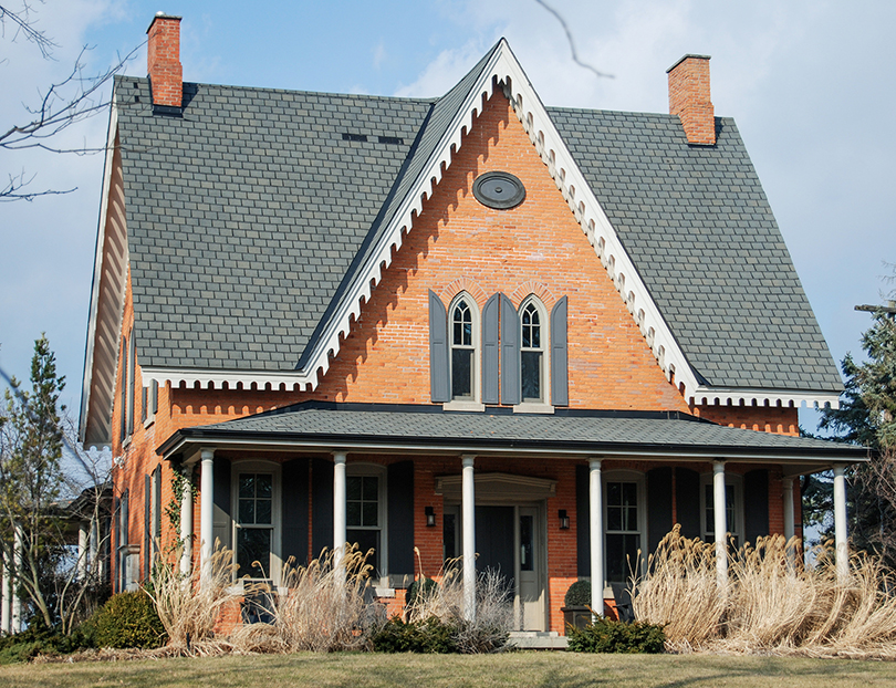 Gothic Farmhouse Facade